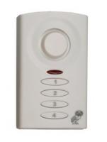Battery Operated Vibration Door Alarm with Magnetic Contact